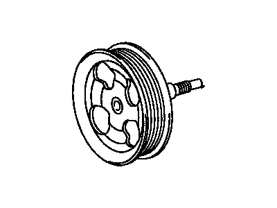 Lexus 44303-35020 Shaft Sub-Assy, W/Pulley