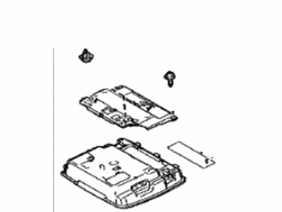 Lexus 81208-11120 Lamp Sub-Assembly, Map