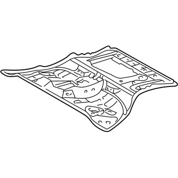 Lexus 58211-50901 Pan,Center Floor