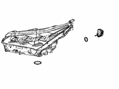 Lexus 81145-78220 Headlamp Unit With Gas