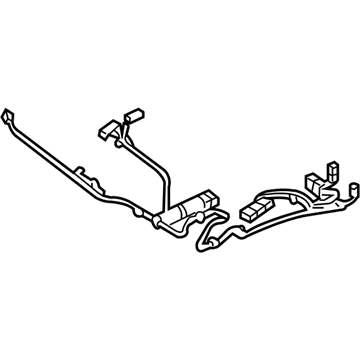 Lexus 82196-60020 Wire, Rear Seat, LH No