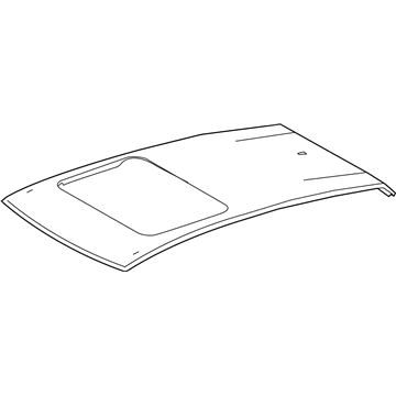 Lexus 63111-76070 Panel, Roof