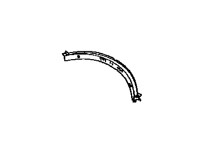 Lexus 57177-24020 Crossmember, Front Side Member To Dash Panel