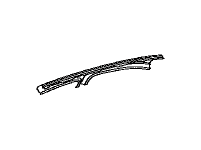 Lexus 61225-50010 Rail, Roof Side Outer Upper No.1, RH