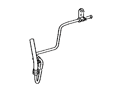 Lexus 44406-33060 Power Steering Return Tube Sub-Assembly