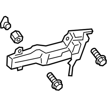 Lexus 69204-76011 Frame Sub-Assembly, RR D