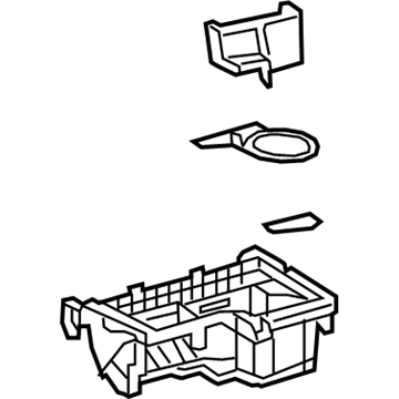 Lexus 55620-33410 Instrument Holder Assembly