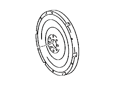 Lexus 13450-0W020 FLYWHEEL Assembly