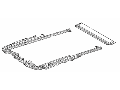 Lexus 63202-0E102-A0 RAIL SUB-ASSY, SLIDE