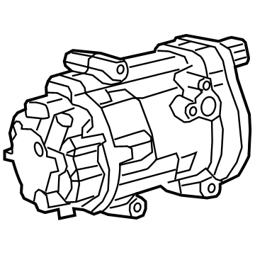 Lexus 88370-33050 Compressor Assembly, W/M