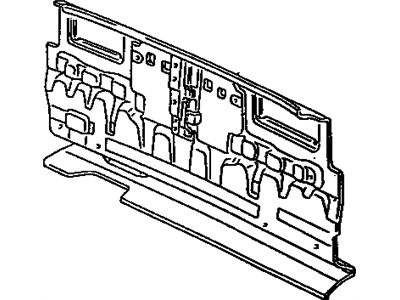 Lexus 58302-24010 Panel Sub-Assembly, Lower