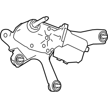 Lexus 85130-78030 MOTOR ASSY, RR WIPER