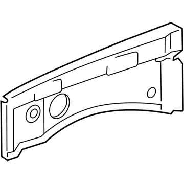 Lexus 53706-60030 Member, Front Apron To Cowl Side, Upper LH