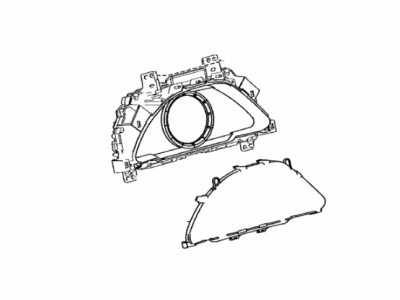 Lexus 83800-50K50 Meter Assembly COMBINAT