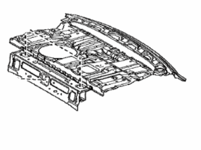 Lexus 64101-33370 Panel Sub-Assembly, UPR