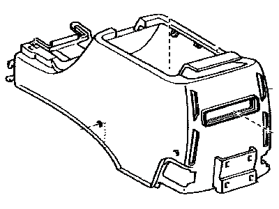 Lexus 58910-33461-A2 Box Assy, Console, Rear