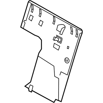 Lexus 71890-78031-C1 Carpet Assembly, RR Seat