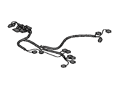 Lexus 82164-76040 Wire, Frame