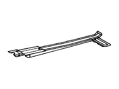 Lexus 57044-50040 Reinforcement, Center Floor Crossmember, LH