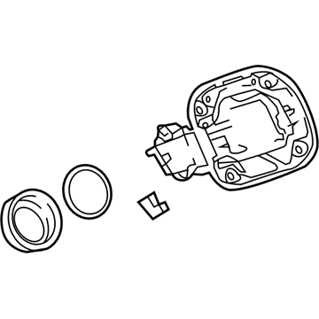 Lexus 77305-50012 Lid Sub-Assembly, Fuel F