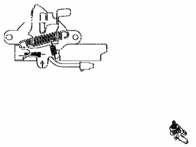 Lexus 53510-06420 Hood Lock Assembly