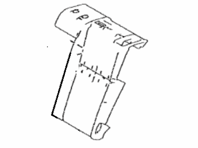 Lexus 71652-53030 PAD, RR SEAT BACK, L