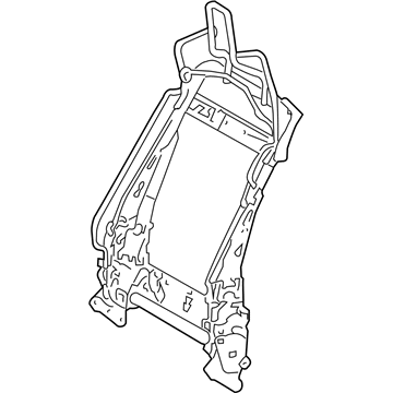 Lexus 71014-24110 Frame Sub-Assembly, FR S