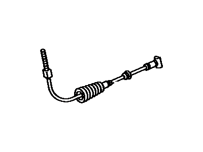 Lexus 46410-06010 Cable Assy, Parking Brake, NO.1