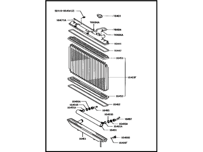 Lexus 16400-46270 Radiator Replacement