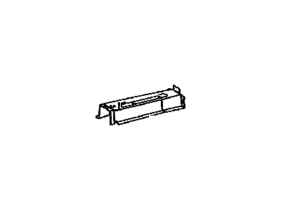 Lexus 57804-53030 Reinforcement Sub-Assy, Rear Floor Side Member, Rear LH