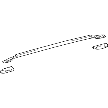 Lexus 63407-60090-E0 Carrier Sub-Assy, Roof, RH