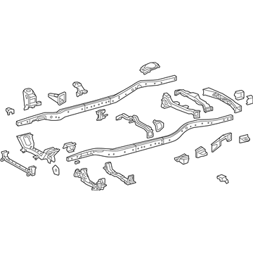 Lexus 51001-60M90 Frame Sub-Assembly