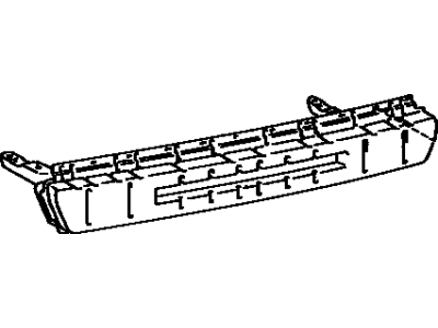 Lexus 52023-32060 Reinforcement Sub-Assy, Rear Bumper