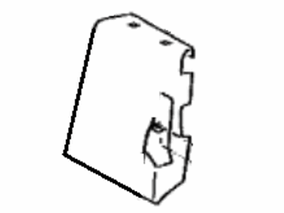 Lexus 71765-60060 Bracket, Rear Side Seat