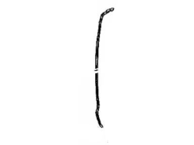 Lexus 67895-0E050 WEATHERSTRIP, Rear Door