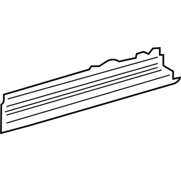 Lexus 61402-50010 Reinforcement, Rocker Panel, LH