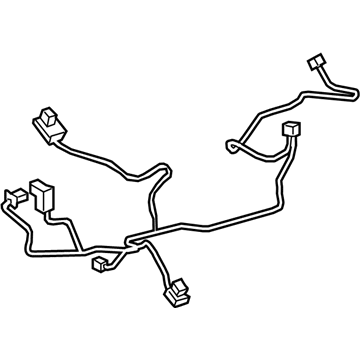 Lexus 82212-42040 Harness, Air CONDITI