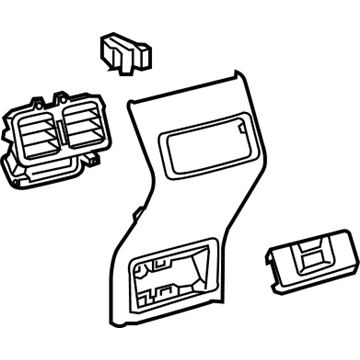 Lexus 58903-78050-C0 Panel Sub-Assembly, Console