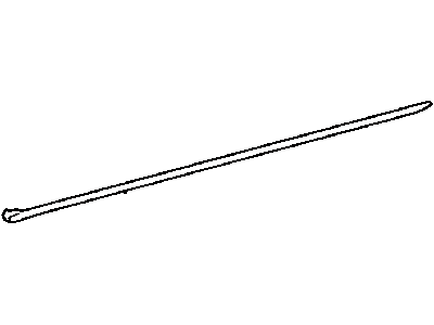 Lexus 67863-30141 Weatherstrip, Front Door, NO.2 RH