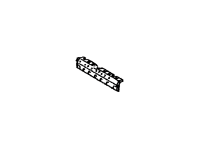 Lexus 57832-0E010 Reinforcement, Rear NO.1 Seat Leg, Front NO.2