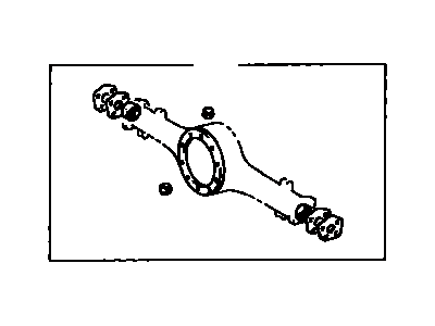 Lexus 04412-60070 Gasket Kit, Rear Differential Carrier