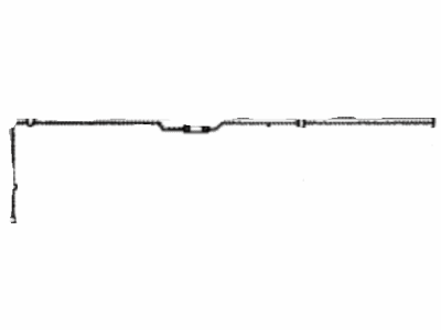 Lexus 47323-30370 Tube, Rear Brake, NO.3