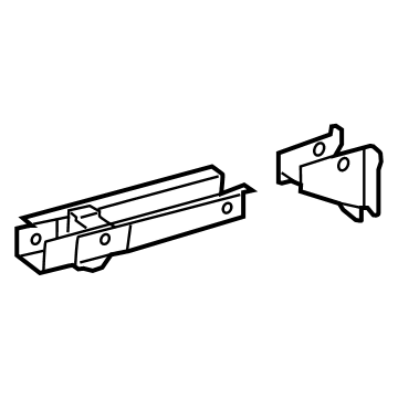 Lexus 57603-76010 Member Sub-Assembly, RR