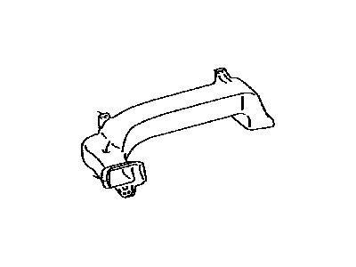 Lexus 55843-48130 Duct, Heater To Register, NO.1