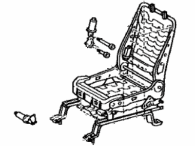 Lexus 71110-60330 Frame Assembly, Front Seat