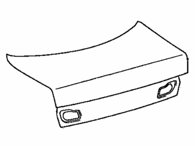 Lexus 64401-50904 Panel Sub-Assy, Luggage Compartment Door