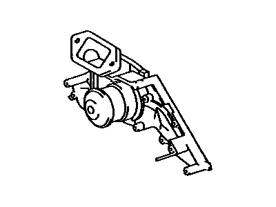 Lexus 16100-49837 Engine Water Pump Assembly