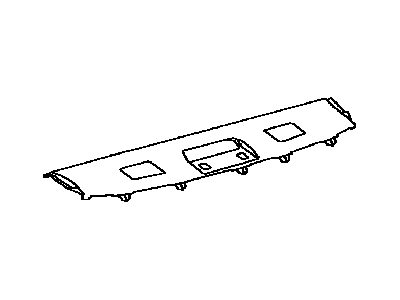 Lexus 64340-53020-B1 Panel Assy, Package Tray Trim, No.2