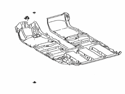 Lexus 58510-48680-E0 Carpet Assembly Floor