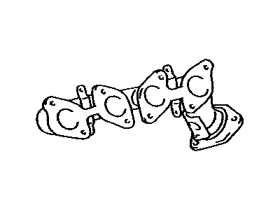 Lexus 17104-50160 Exhaust Manifold Sub-Assembly, Right